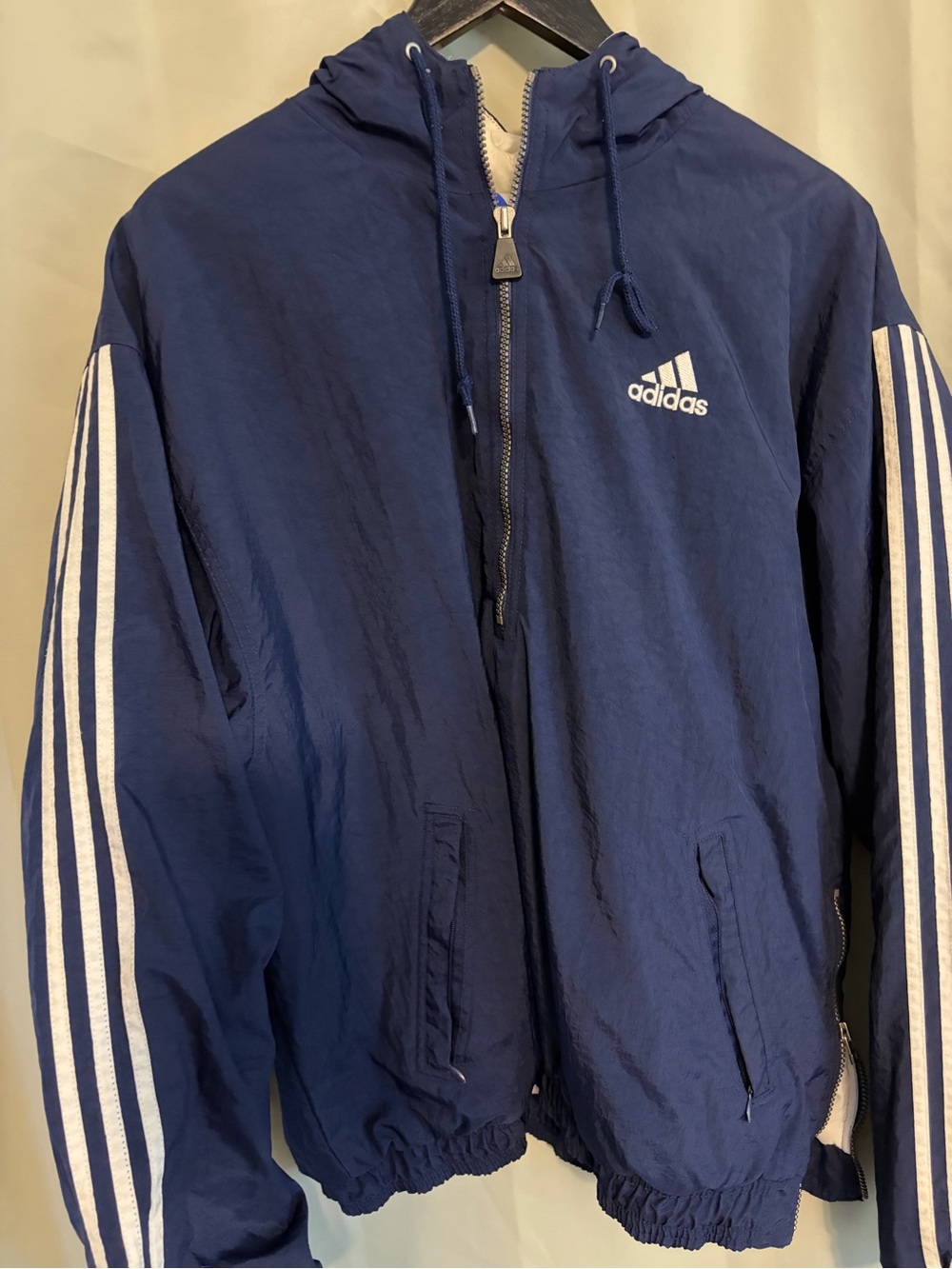 Vintage adidas quarter zip jacket